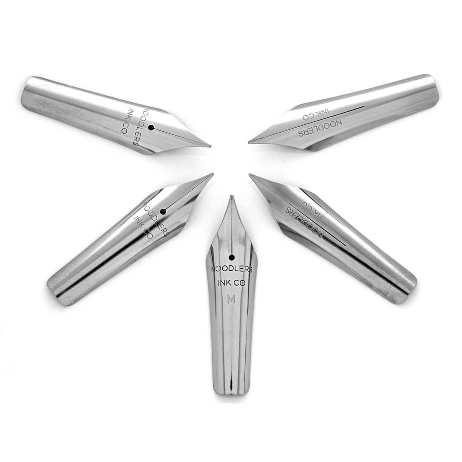 Noodler's Art Pack of 5 Replacement Nib Fits Noodler's Konrad and Ah