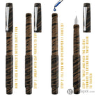 Noodlers Boston Safety Fountain Pen in Chestnut - Semi Flex Nib Fountain Pen