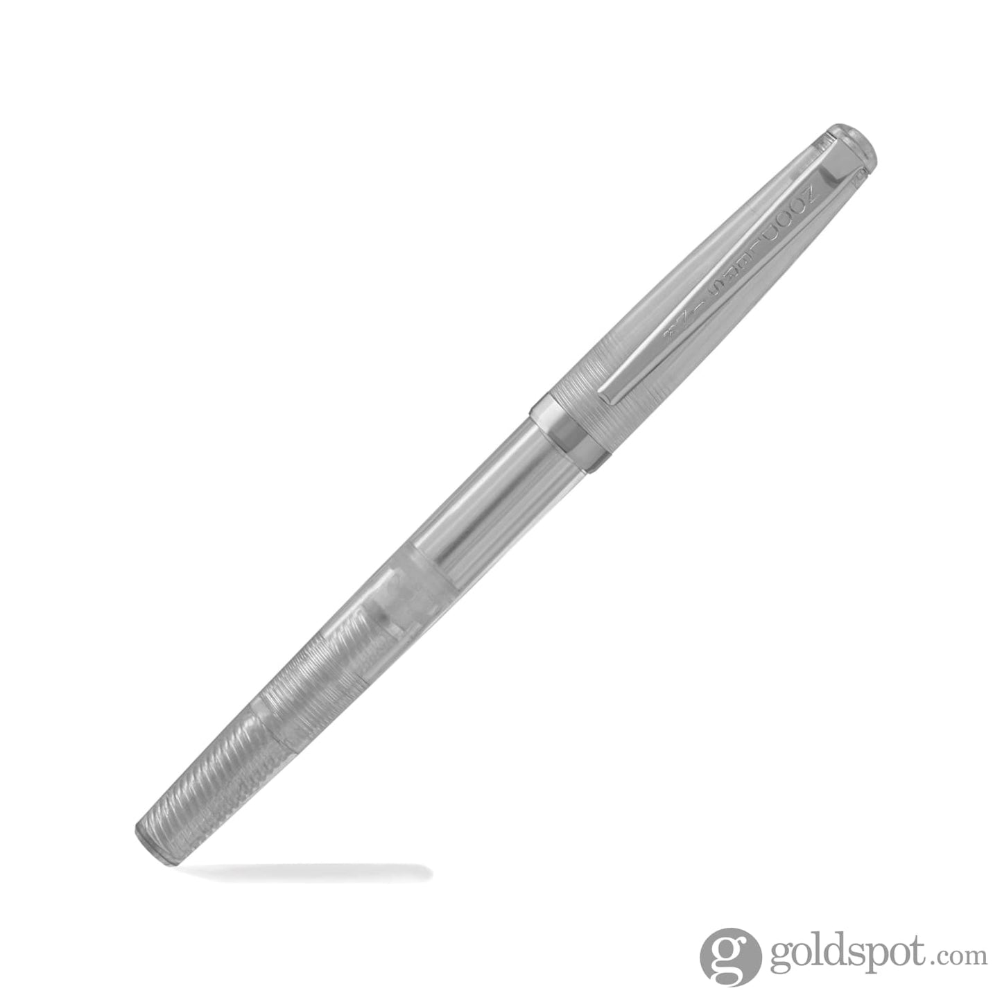 Noodlers Ink Creaper Fountain Pen in Clear Demonstrator - Flex Nib Fountain Pen