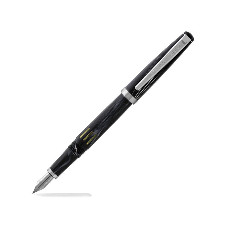 Noodlers Ink Creaper Fountain Pen in Ivory Darkness - Flex Nib Fountain Pen