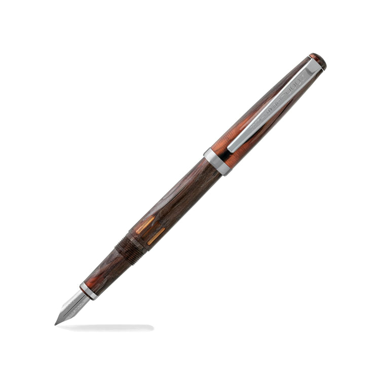 Noodlers Ink Fountain Pen in Pima Turquoise - Flex Nib Fountain Pen