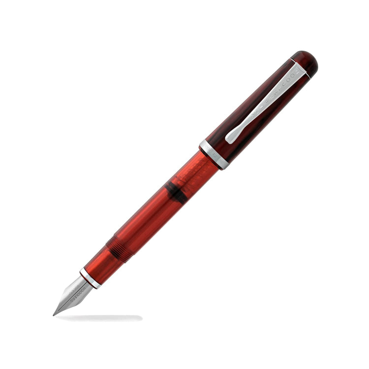 Noodlers Ink Konrad Fountain Pen in Cardinal Darkness - Flex Nib Fountain Pen