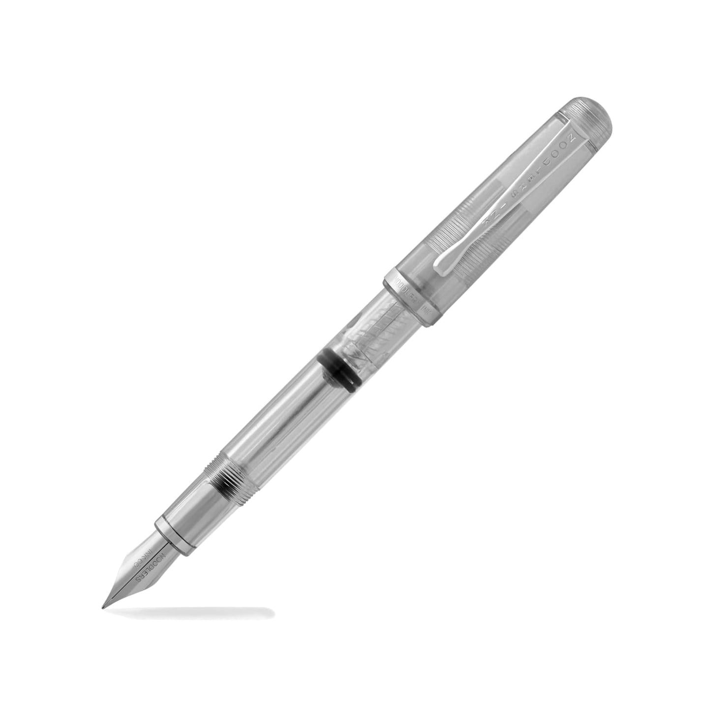 Noodlers Ink Konrad Fountain Pen in Clear Demo - Flex Nib Fountain Pen