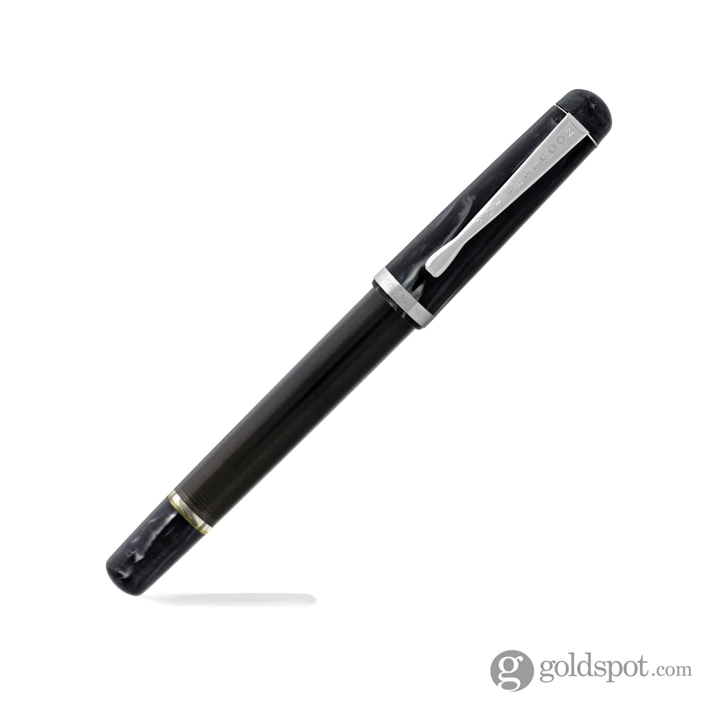 Noodlers Ink Konrad Fountain Pen in Ivory Darkness - Flex Nib Fountain Pen