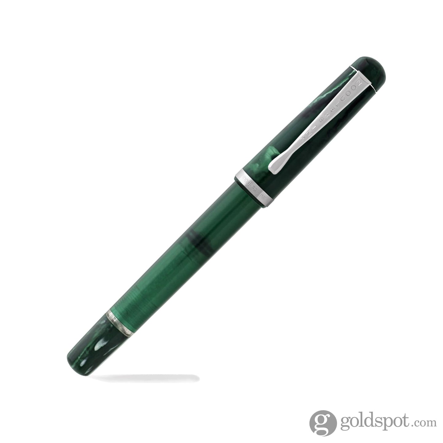 Noodlers Ink Konrad Fountain Pen in Qufu Jade - Flex Nib Fountain Pen