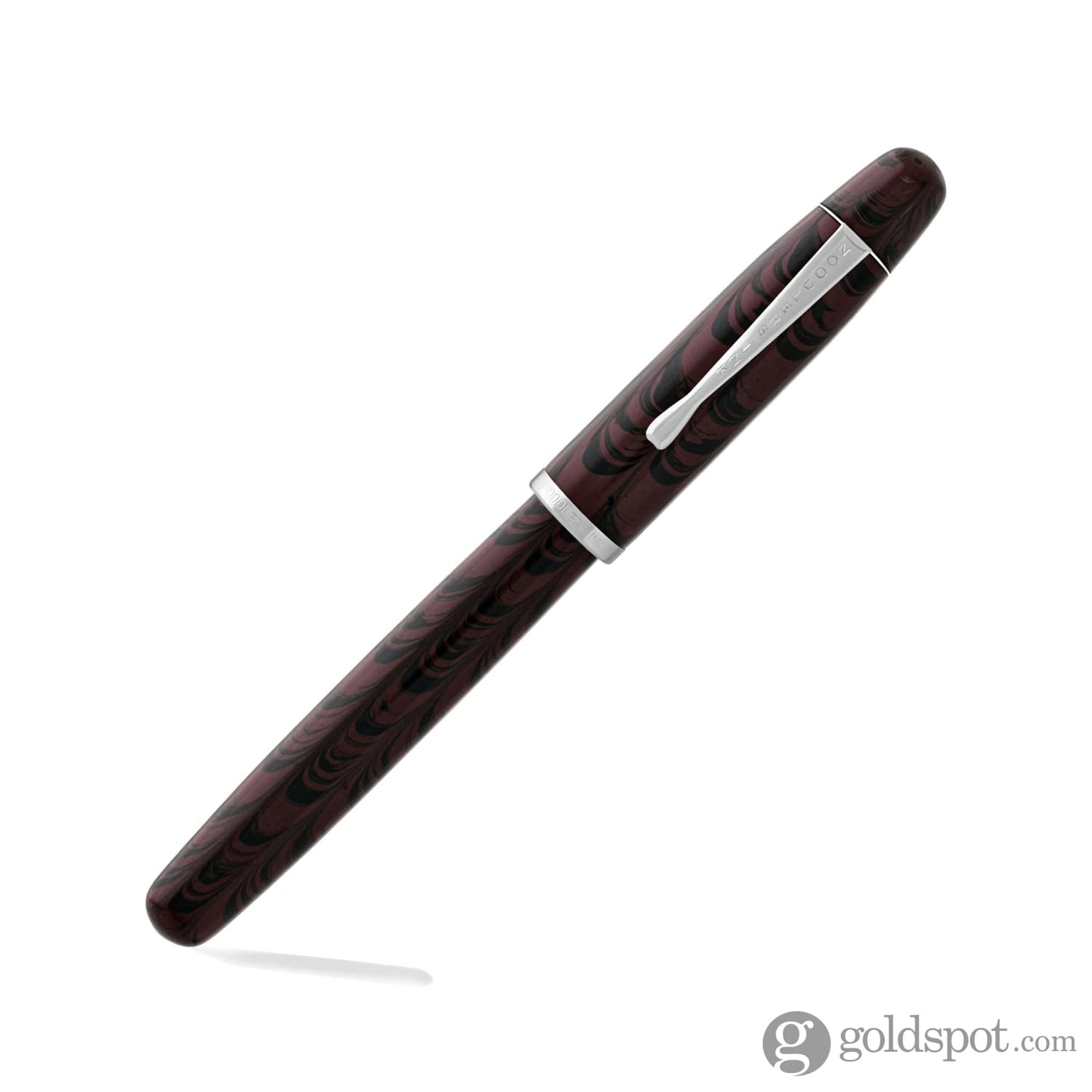 Noodlers Neponset Fountain Pen in Rebellion Red - Music Nib Fountain Pen