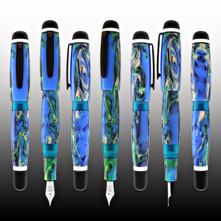 Opus 88 Bela Fountain Pen in Blue Fountain Pen
