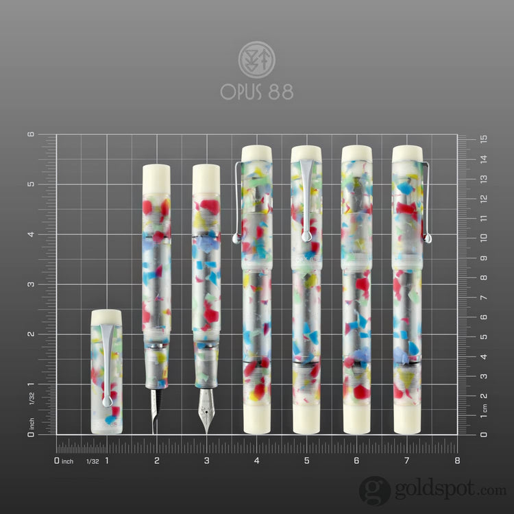 Opus 88 Demonstrator Fountain Pen in Color Fountain Pen