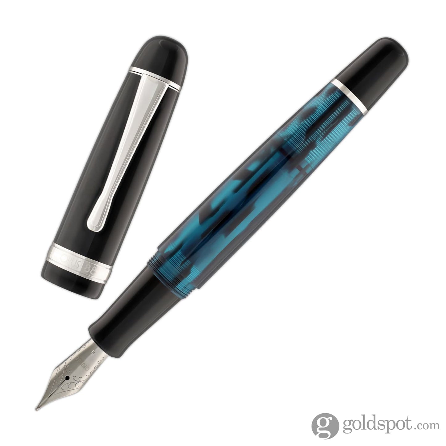 Opus 88 JAZZ Fountain Pen in Blue Fountain Pen