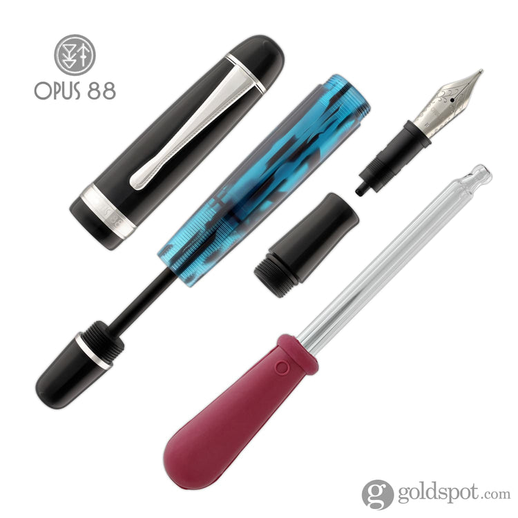 Opus 88 JAZZ Fountain Pen in Blue Fountain Pen