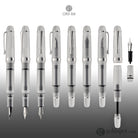 Opus 88 JAZZ Fountain Pen in Transparent Fountain Pen
