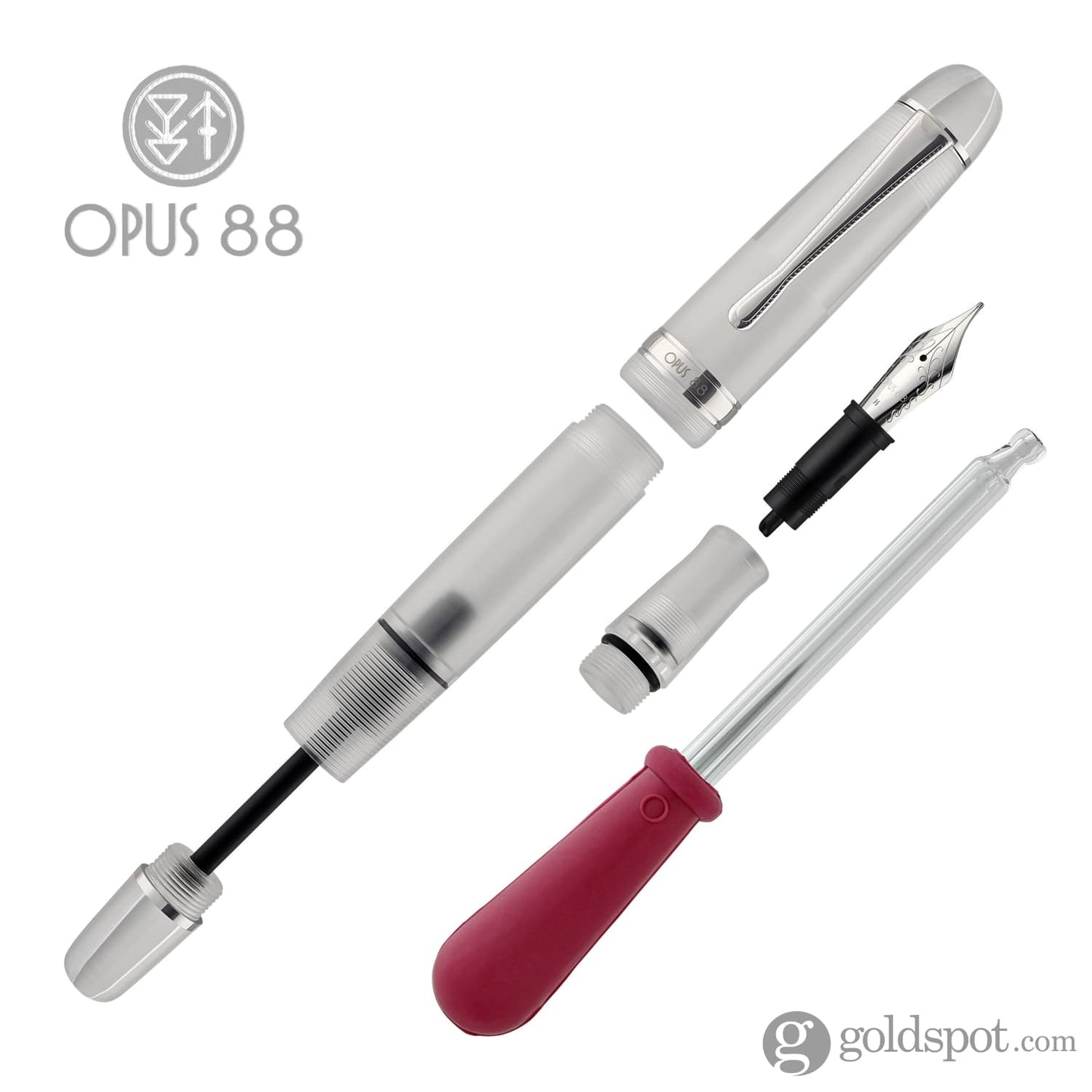 Opus 88 JAZZ Fountain Pen in Transparent Fountain Pen