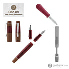 Opus 88 Koloro Fountain Pen in Red Ebonite Fountain Pen