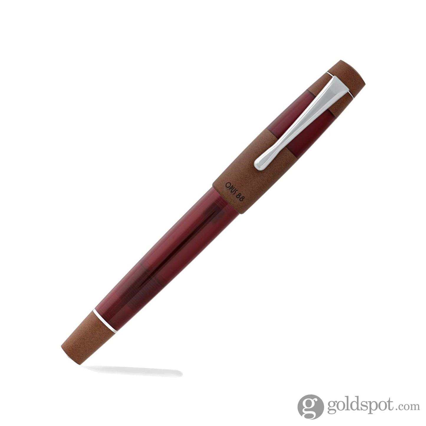 Opus 88 Koloro Fountain Pen in Red Ebonite Fountain Pen