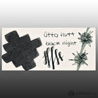 Otto Hutt Bottled Ink in Black Night - 30mL Bottled Ink