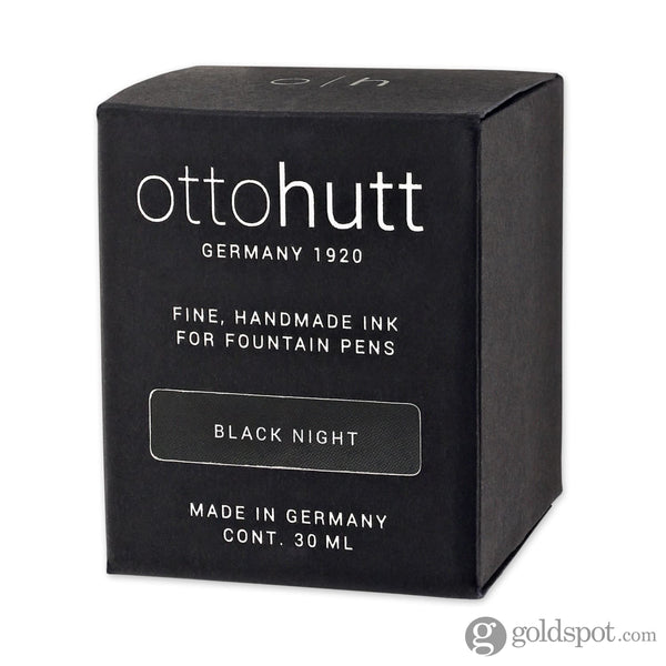 Otto Hutt Bottled Ink in Black Night - 30mL Bottled Ink