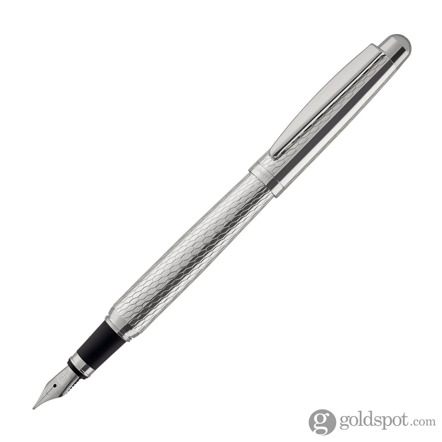 Otto Hutt Design 02 Fountain Pen in Honeycomb Guilloche Fountain Pen