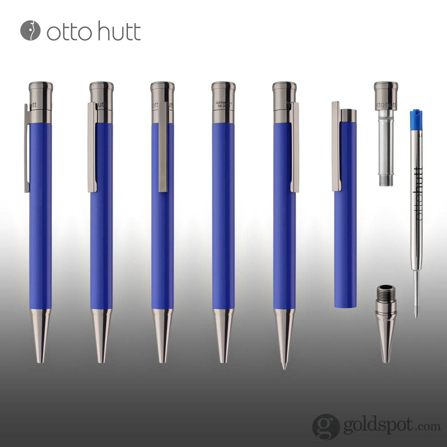 Otto Hutt Design 04 Ballpoint Pen in Cornflower Blue Ballpoint Pen
