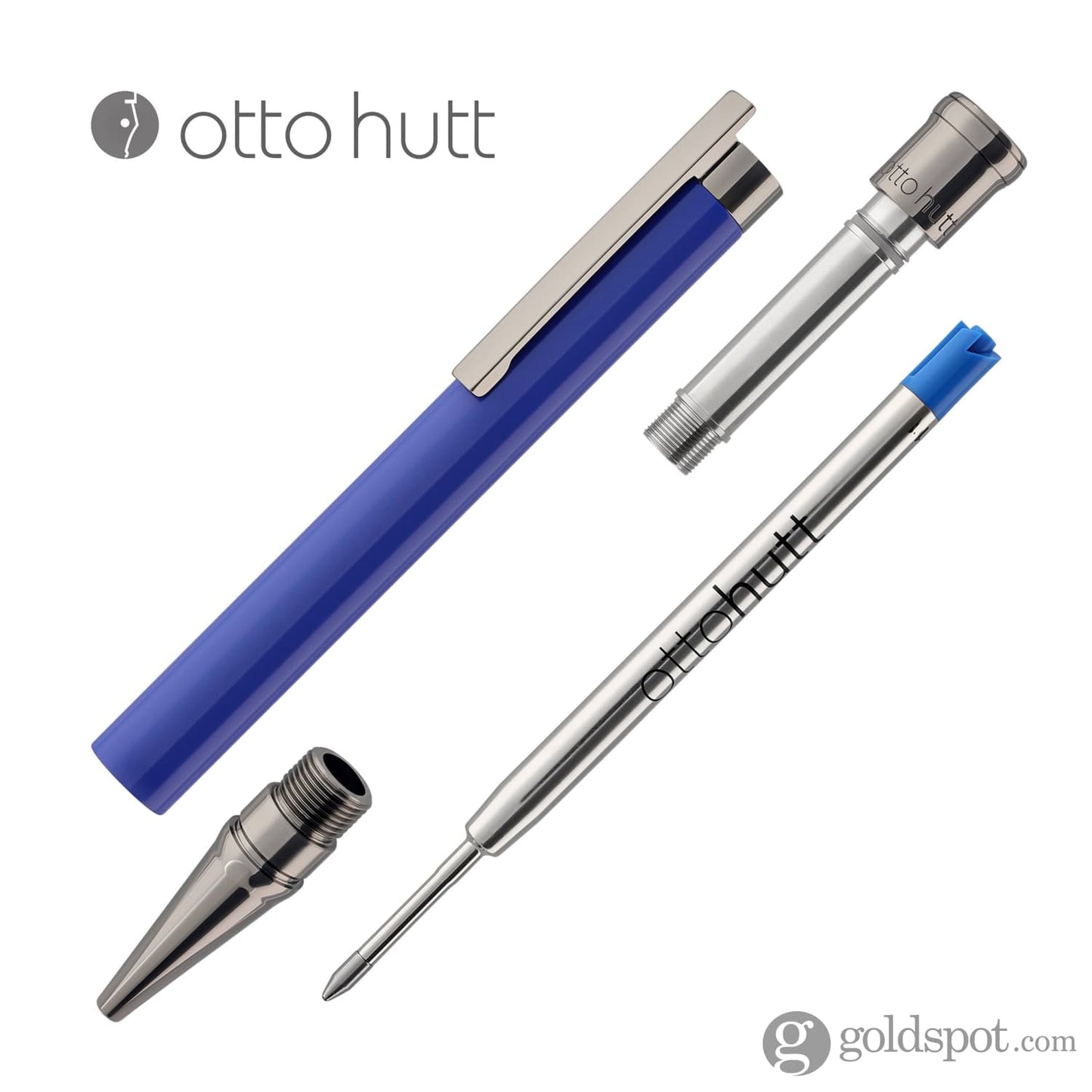 Otto Hutt Design 04 Ballpoint Pen in Cornflower Blue Ballpoint Pen
