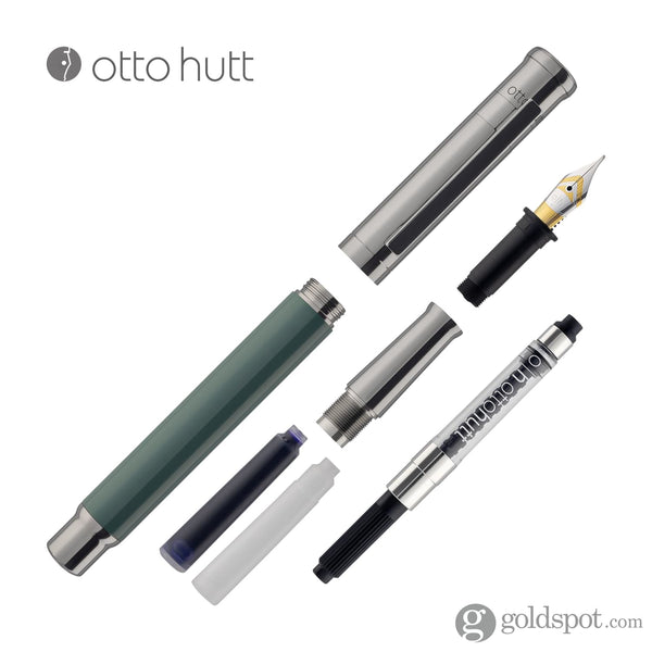 Otto Hutt Design 04 Fountain Pen in Sage Green Fountain Pen