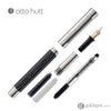 Otto Hutt Design 04 Fountain Pen in Wave Black Rollerball Pen