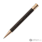Otto Hutt Design 04 Mechanical Pencil in Wave Black with Rose Gold Trim Pencil