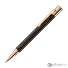 Otto Hutt Design 04 Mechanical Pencil in Wave Black with Rose Gold Trim Pencil