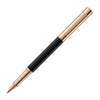 Otto Hutt Design 04 Rollerball Pen in Black with Rose Gold Trim Rollerball Pen