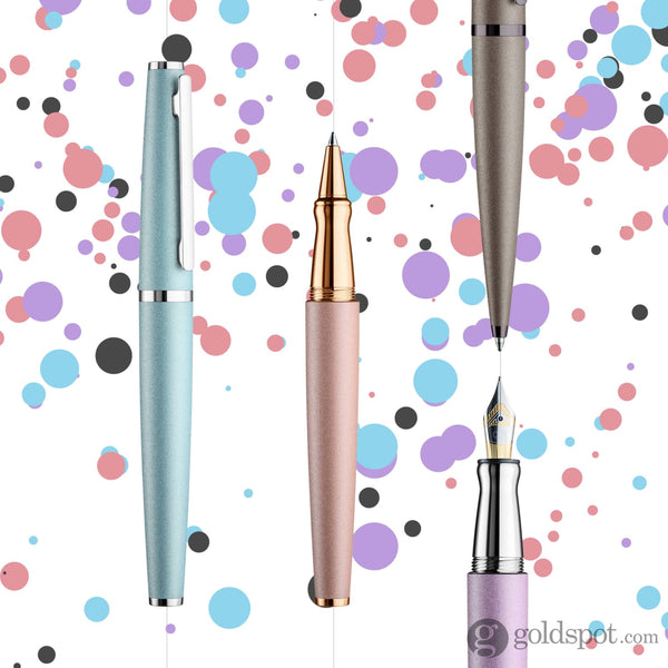 Otto Hutt Design 06 Ballpoint Pen in Seashell Pink with Rosegold Trim Ballpoint Pen