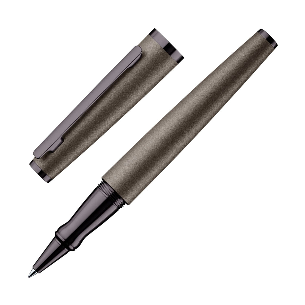 Otto Hutt Design 06 Rollerball Pen in Ash Grey Matte with PVD Trim Rollerball Pen