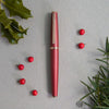 Otto Hutt Design 06 Rollerball Pen in Ruby Red Matte with Gold Trim Rollerball Pen