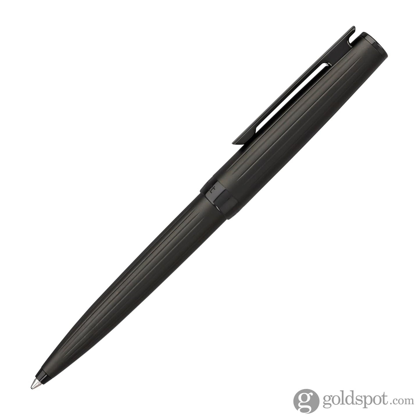 Otto Hutt Design 07 Ballpoint Pen in PVD Black Matte Rollerball Pen