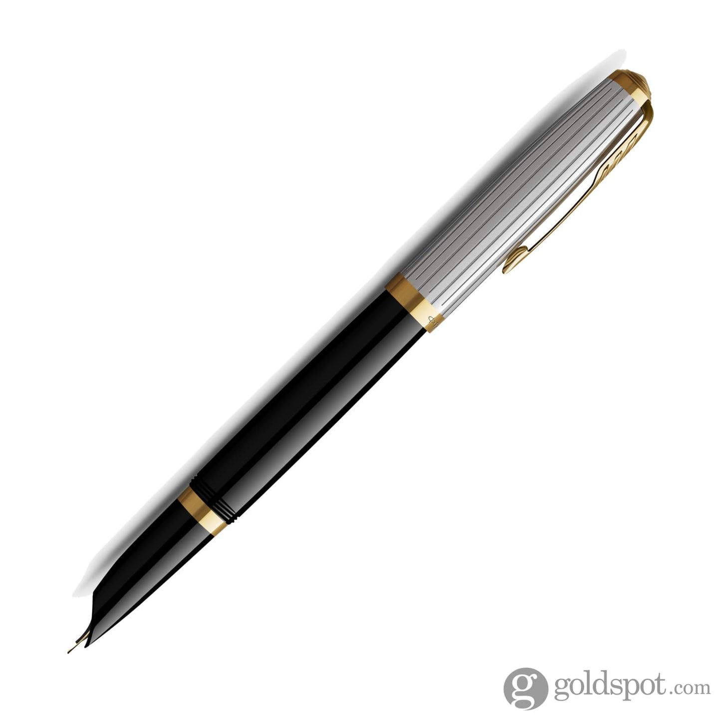 Parker 51 Premium Fountain Pen in Black with Gold Trim Fountain Pen