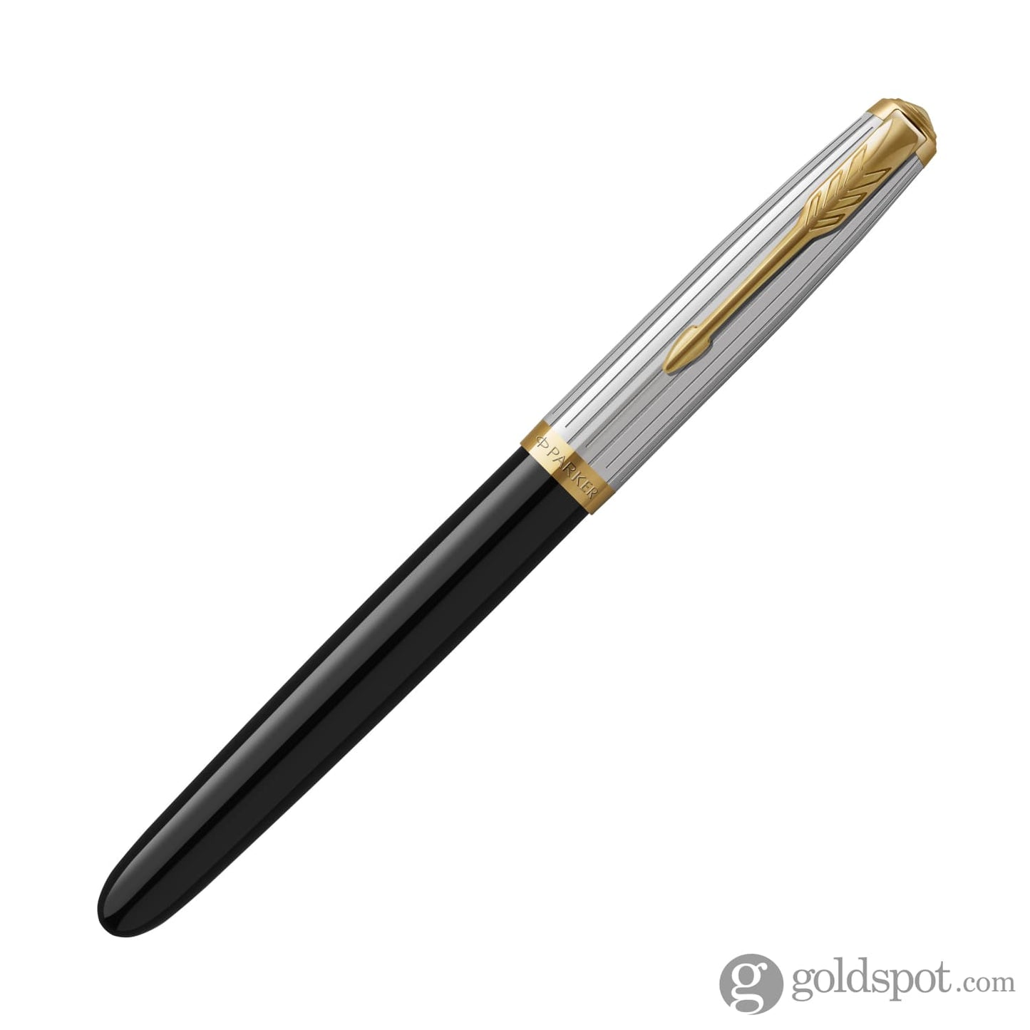 Parker 51 Premium Fountain Pen in Black with Gold Trim