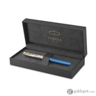 Parker 51 Premium Fountain Pen in Turquoise with Gold Trim Fountain Pen