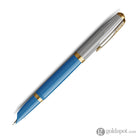 Parker 51 Premium Fountain Pen in Turquoise with Gold Trim Fountain Pen
