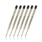 Parker Ballpoint Pen Refill in Black - Medium Point - Pack of 6 Ballpoint Pen Refill