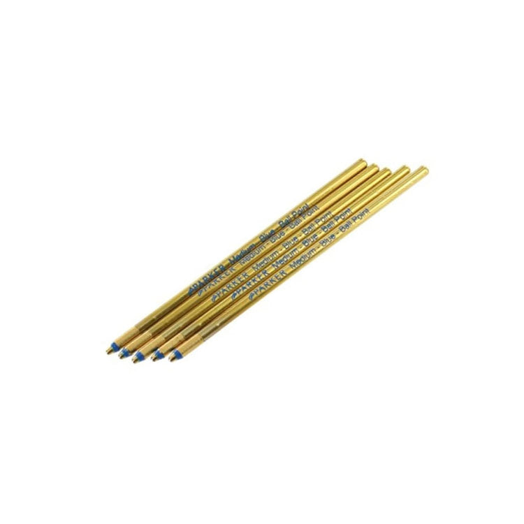 Parker D-1 Mini Ballpoint Pen Refill in Blue - Medium Point - Pack of 5 Ballpoint Pen Refill