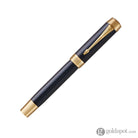 Parker Duofold Centennial Prestige Fountain Pen in Blue Chevron - 18K Gold Medium Point Fountain Pen