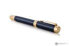 Parker Duofold Prestige Fountain Pen in Blue Chevron Centennial with Gold Trim - Fine Point Fountain Pen
