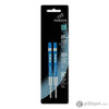 Parker Gel Roller Blue Medium Point Refills - Pack of 2 (Fits all Parker Ballpoint Pens) Ballpoint Pen