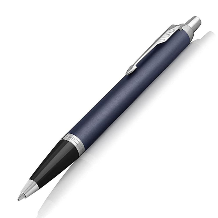 Parker IM Ballpoint Pen in Blue with Chrome Trim Ballpoint Pen