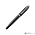 Parker IM Fountain Pen in Black with Chrome Trim - Fine Point Fountain Pen