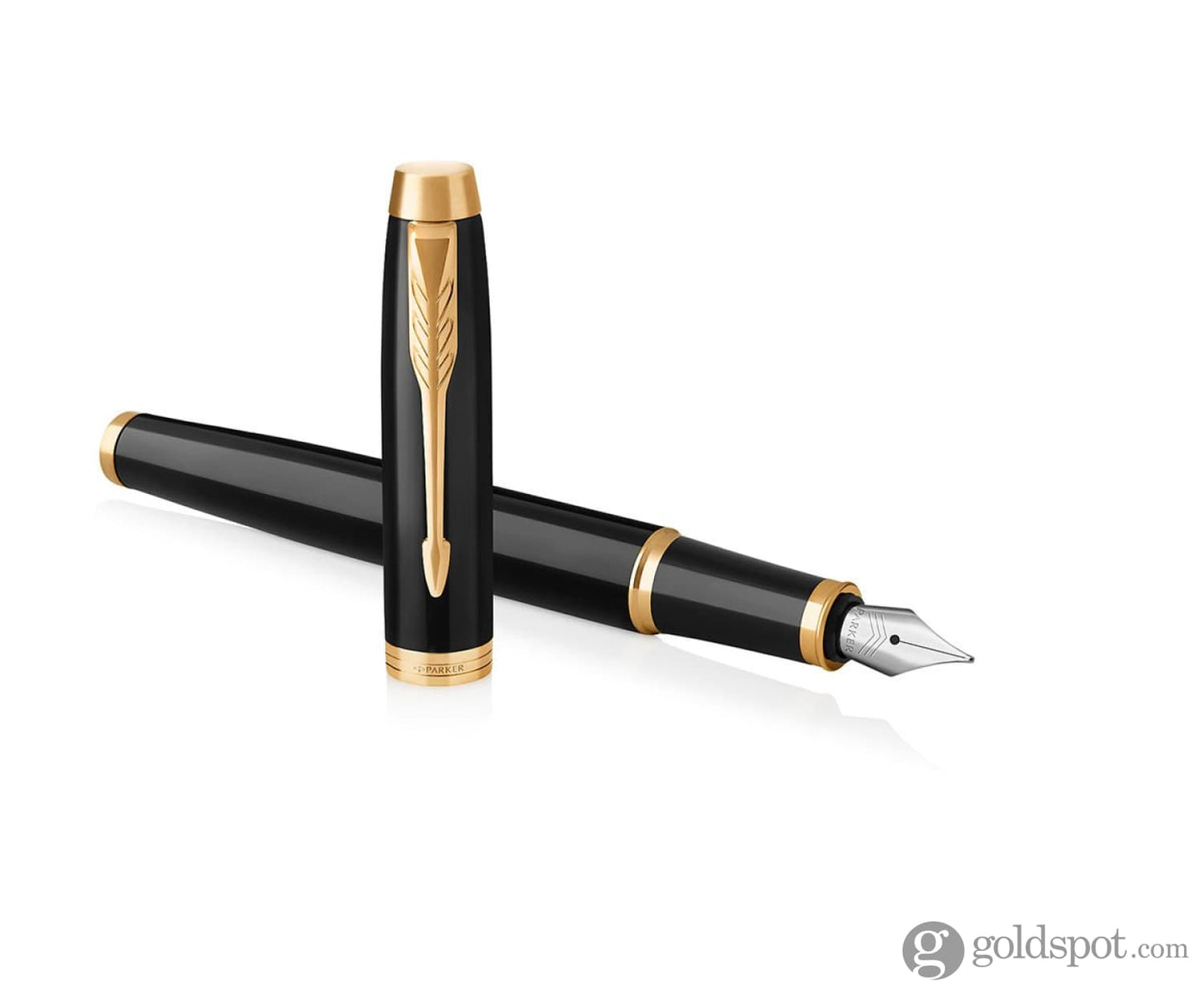 Parker IM Fountain Pen in Black with Gold Trim Fountain Pen