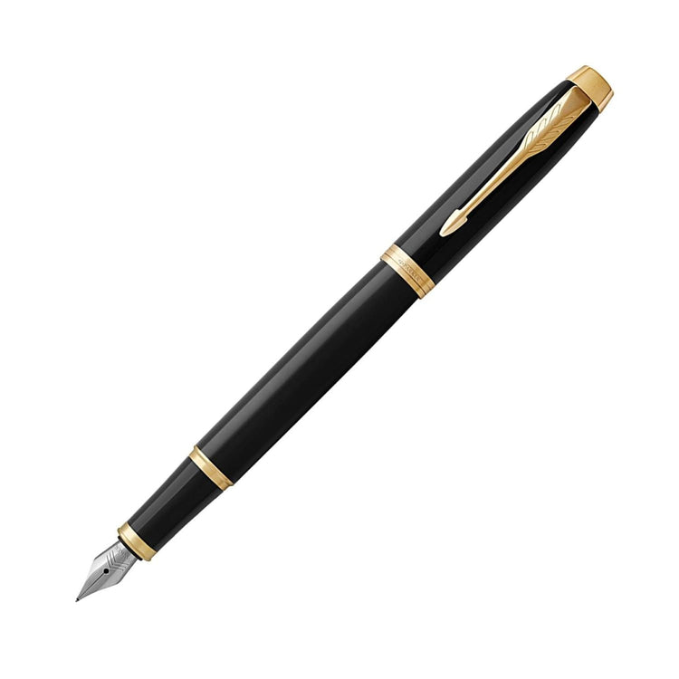 Parker IM Fountain Pen in Black with Gold Trim Fountain Pen
