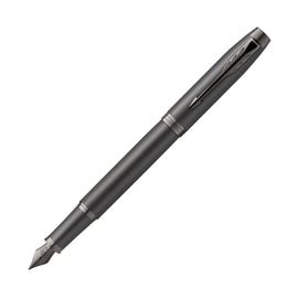 Parker IM Monochrome Fountain Pen in Titanium - Fine Point