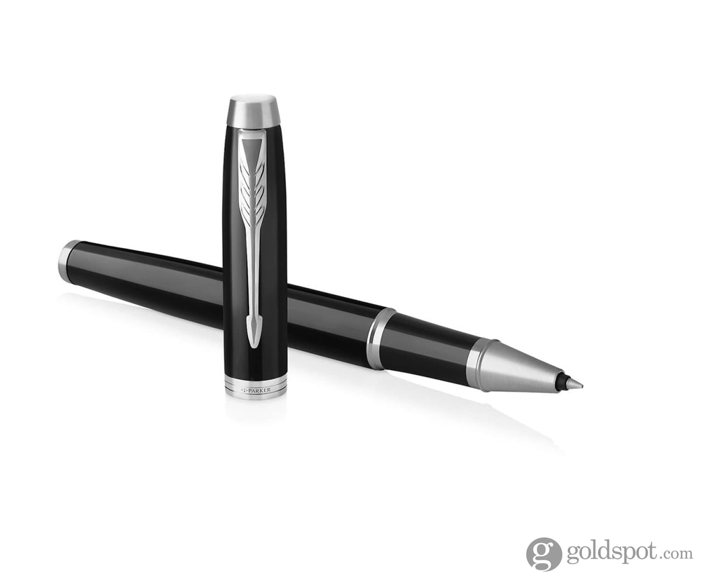 Parker IM Rollerball Pen in Black with Chrome Trim Rollerball Pen