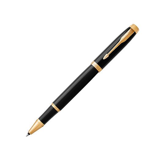 Parker IM Rollerball Pen in Black with Gold Trim - Goldspot Pens