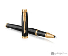 Parker IM Rollerball Pen in Black with Gold Trim Rollerball Pen