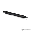Parker IM Vibrant Rings Ballpoint Pen in Satin Black Lacquer with Flame Orange Accents Ballpoint Pen